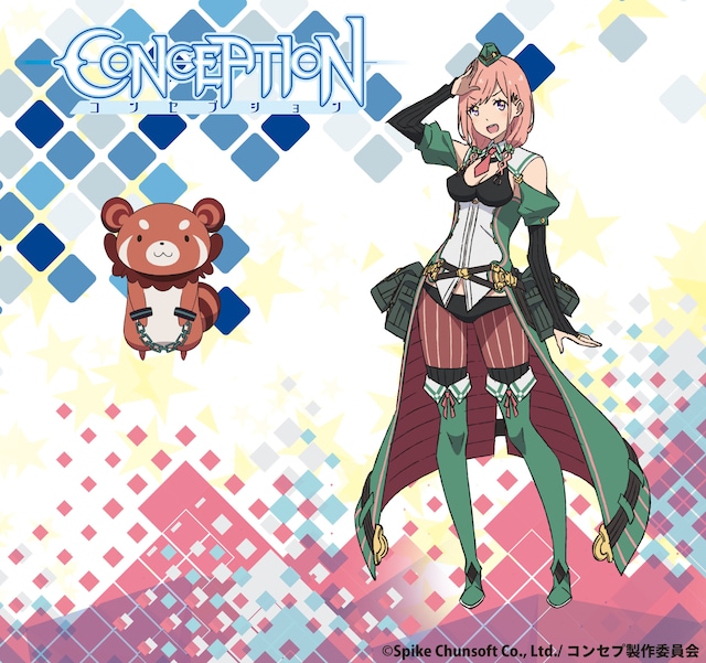 左からマナ、アーフィーのキャラクタービジュアル。