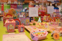 「りぼんのふろく『カワイイ』のひみつ」コラボカフェwith hontoの様子。