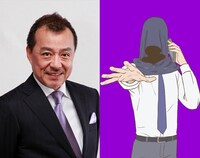左から中尾隆聖、魔術師。