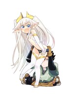 10月3日から9日までに登録された作品で、アクセス上位だった「ヌけない聖剣ちゃん」のビジュアル。