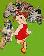 「ワイルド7 イラストレーションズ 2nd.」収録作品のイメージ。※画像はレストア（修復）前のサンプル。