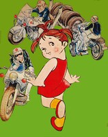 「ワイルド7 イラストレーションズ 2nd.」収録作品のイメージ。※画像はレストア（修復）前のサンプル。