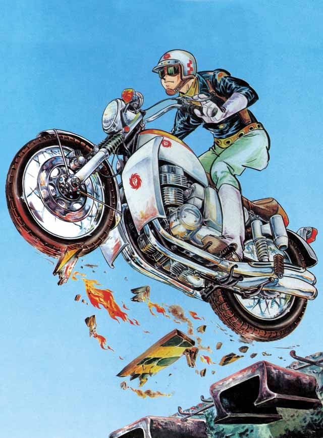 「ワイルド7 イラストレーションズ 2nd.」のキーアート。