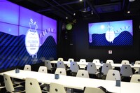 「黒執事 Funtom Cafe ～Halloween Party～」店内の様子。