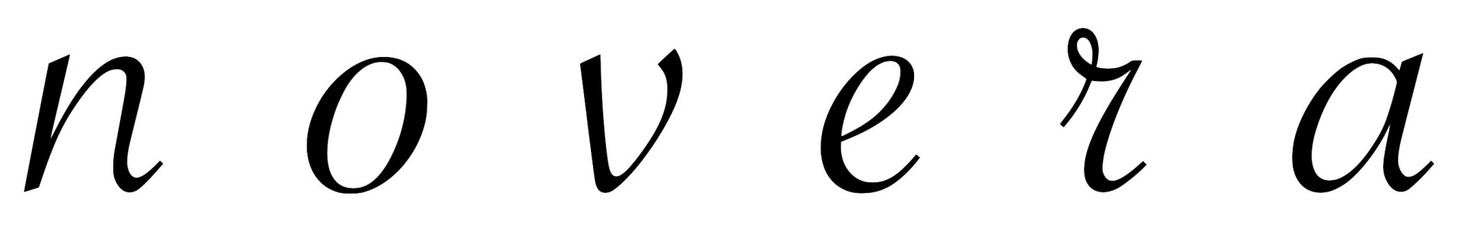 「novera」ロゴ
