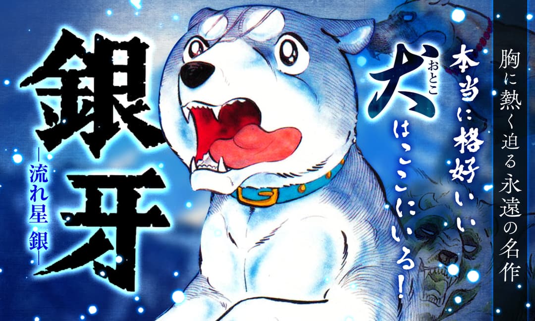 「銀牙-流れ星 銀-」ビジュアル
