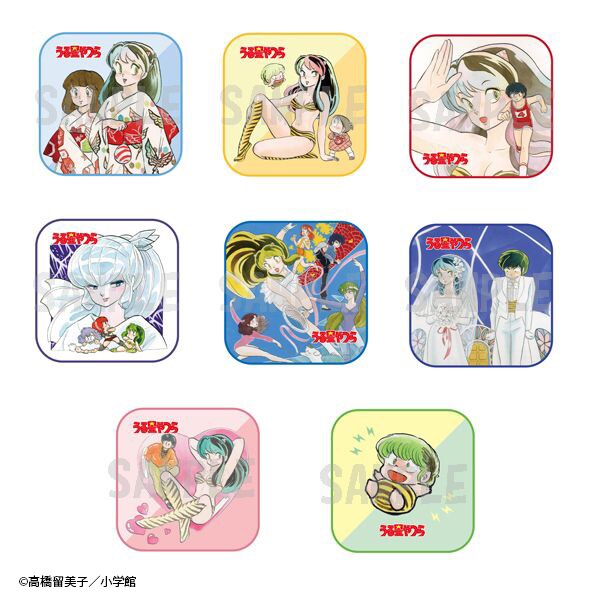 「うる星やつら ミニタオル ガム入り」