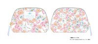 オリジナルブランド「SAKURA」のドーム型ポーチフラワー柄。
