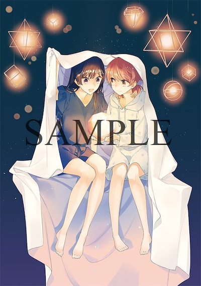 早期予約特典の仲谷鳰描き下ろしA3クリアポスター。