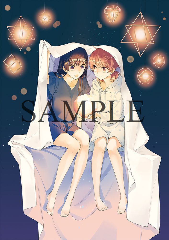 早期予約特典の仲谷鳰描き下ろしA3クリアポスター。