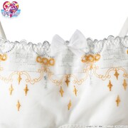 「ムーンキャッスル柄 おやすみ用ブラ&ショーツセット」