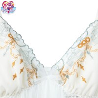 「ブラカップ付きロングスリップキャミソール」