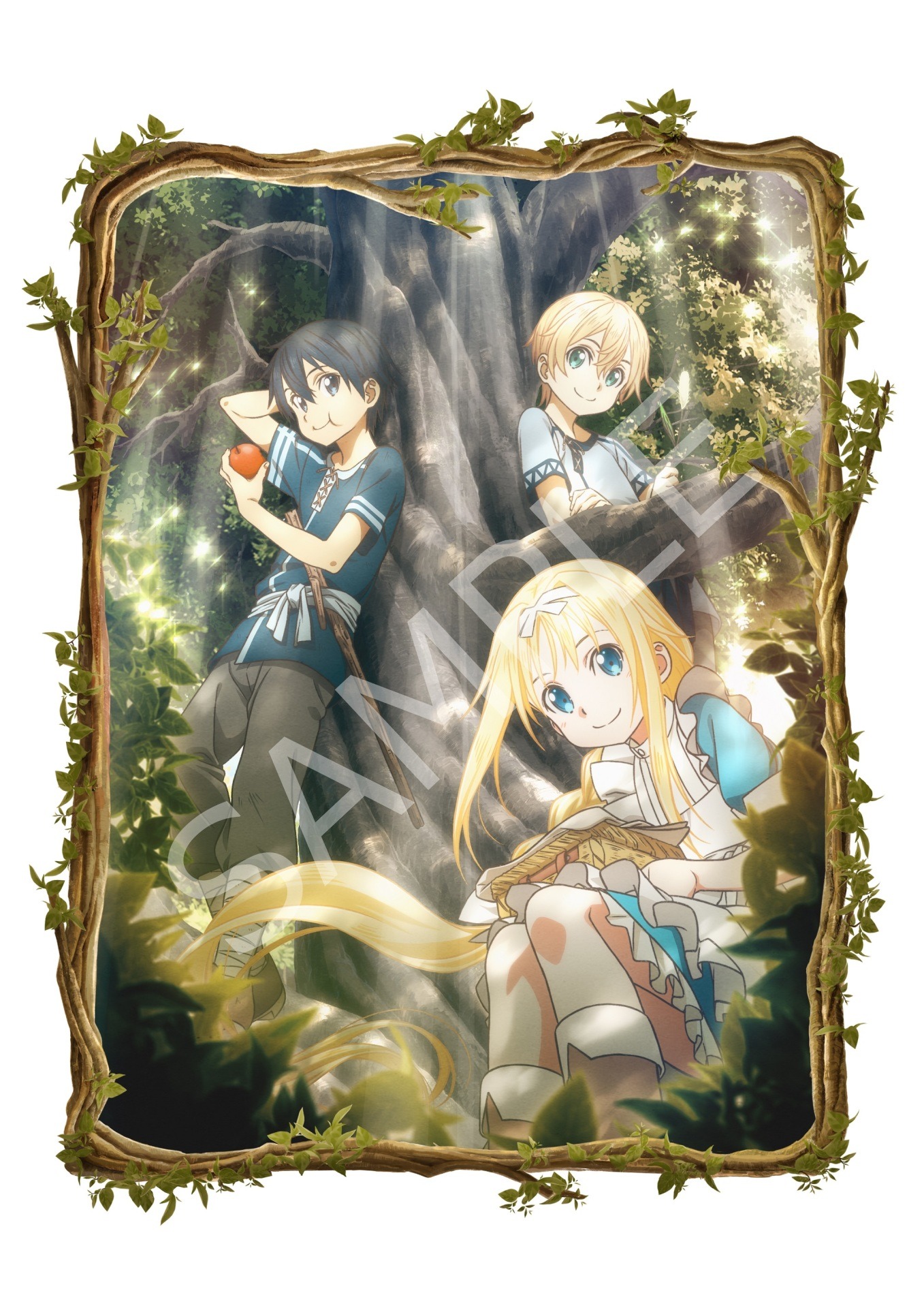 TVアニメ「ソードアート・オンライン アリシゼーション」Blu-ray / DVD第1巻のジャケット。
