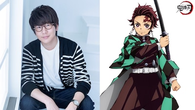 花江夏樹と竈門炭治郎。