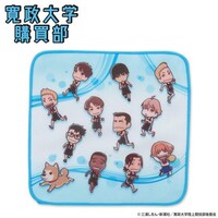 「風が強く吹いている 寛政大学購買部 ダブルクロスミニタオル」