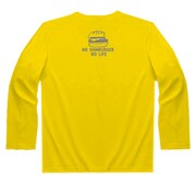 「ハンバーガーマニア長袖Tシャツ」デイジー