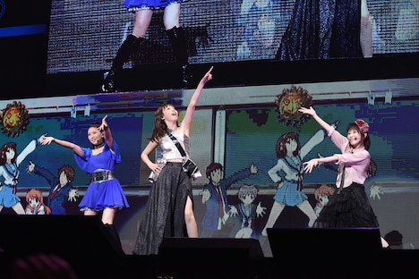 「涼宮ハルヒの憂鬱」パートより、SOS団。