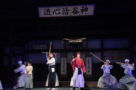 「浪漫活劇『るろうに剣心』」ゲネプロの様子。