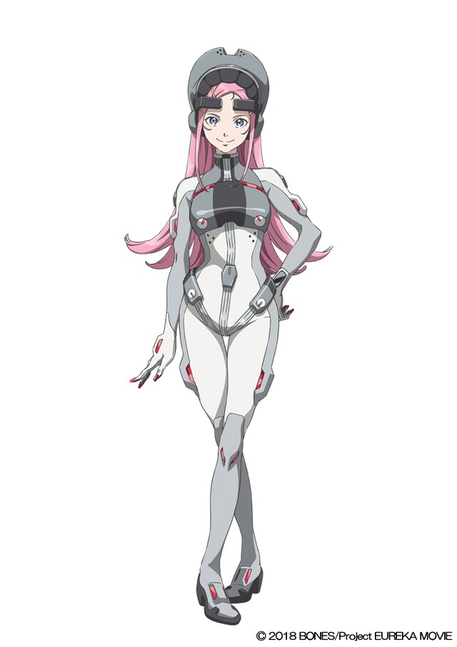 ダイブスーツを着用したアネモネ。