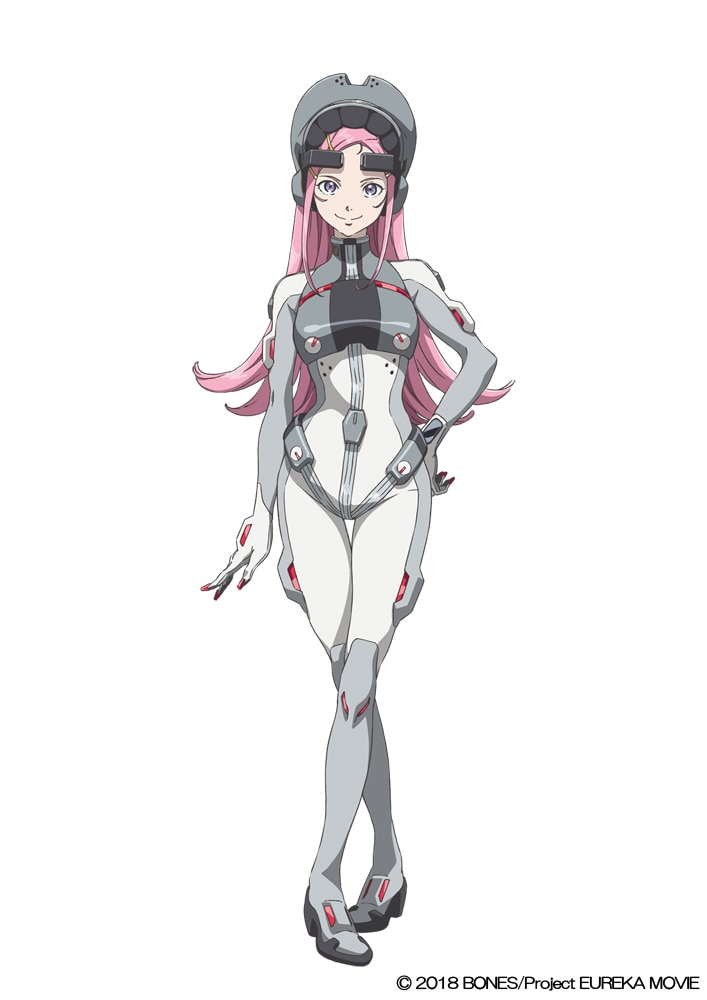 ダイブスーツを着用したアネモネ。