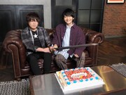 TVアニメ「ソードアート・オンライン アリシゼーション」にて、キリト役の松岡禎丞（左）と、ユージオ役の島崎信長（右）。