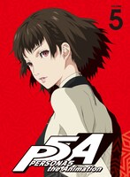アニメ「PERSONA5 the Animation」BD＆DVD第5巻の描き下ろしリバーシブルジャケット。