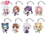 「ゆらぎ荘の幽奈さん」幽奈たちが“ぺたん”と座ったラバーストラップ