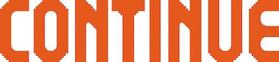 CONTINUEのロゴ。
