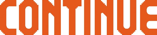 CONTINUEのロゴ。