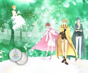 「うるおい姫と3人の魔法使い」ビジュアル