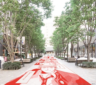 「MANGAストリート」のイメージ。