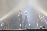 ライブコーナーの様子。