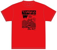 「今日から俺は!!」Tシャツ（三人／赤）
