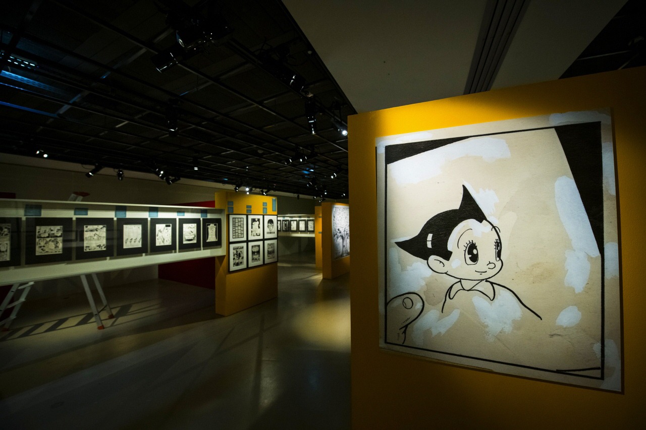 フランスで開催された「Osamu Tezuka - Manga no Kamisama」の様子。 (c)Jorge Fidel Alvarez / 9eArt+