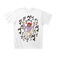 「ウヒョッ！東京都北区赤羽 ペイティさん『ペイ』Tシャツ」