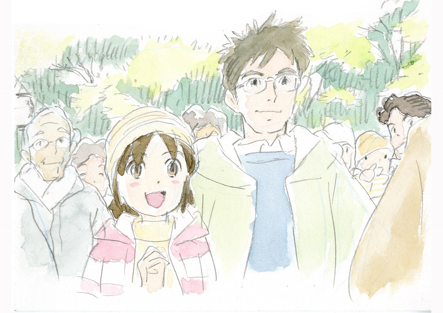 「若おかみは小学生！」のイメージボード。