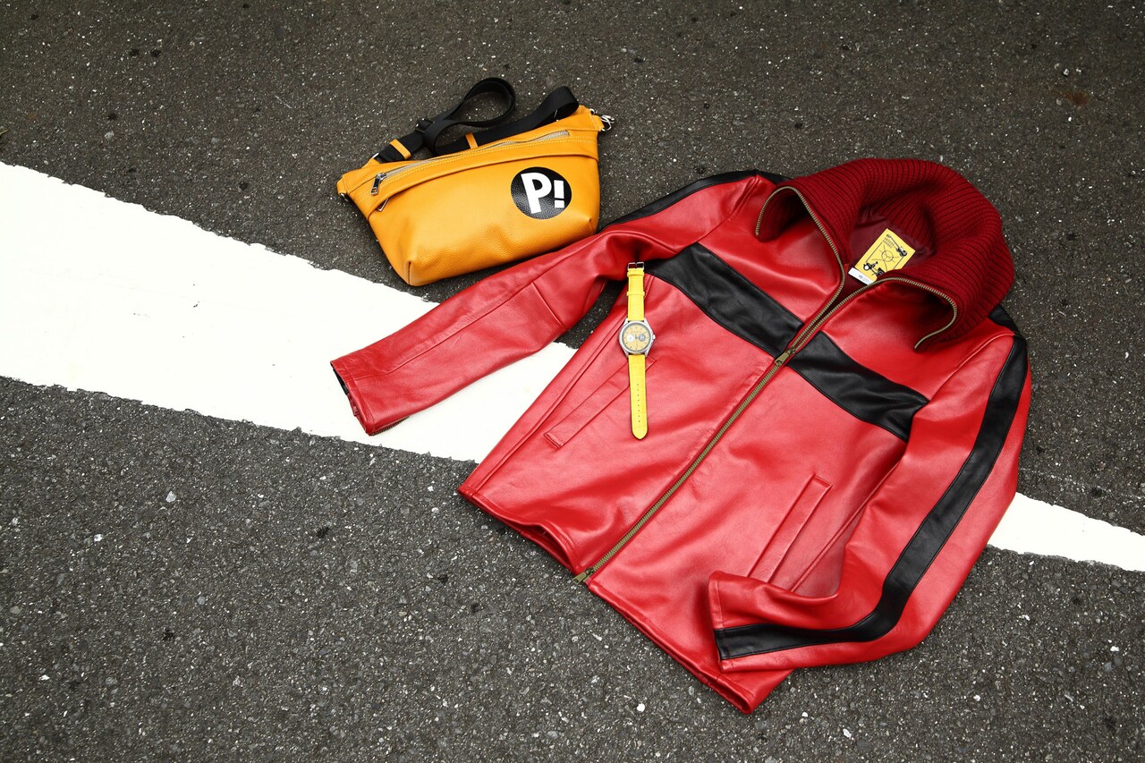 「フリクリ プログレ」ハルハ・ラハル風の本格羊革ブルゾンなど3アイテム