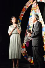 左から宮沢りえ、藤子不二雄(A)。