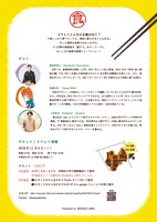 イベント「表現のレシピ」フライヤー裏面。