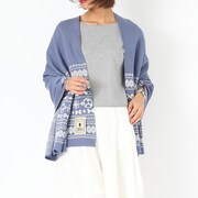 工藤新一モデルのストール使用例。