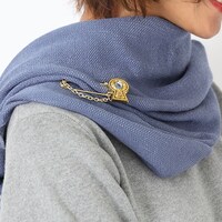 工藤新一モデルのストールピン使用例。