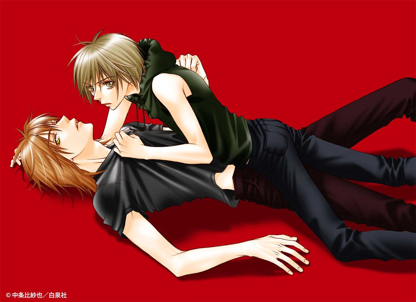 中条比紗也「WILD KISS」のイラスト。