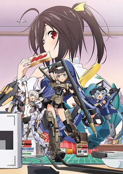 アニメ「フレームアームズ・ガール」キービジュアル