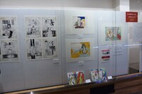 展示スペースより、「デザイナー」のコーナー。