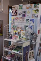 グッズコーナーの一角。