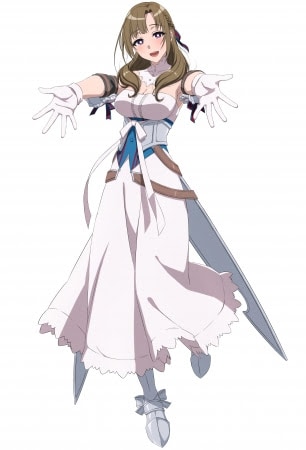 アニメ「通常攻撃が全体攻撃で二回攻撃のお母さんは好きですか?」の描き下ろしイラスト。