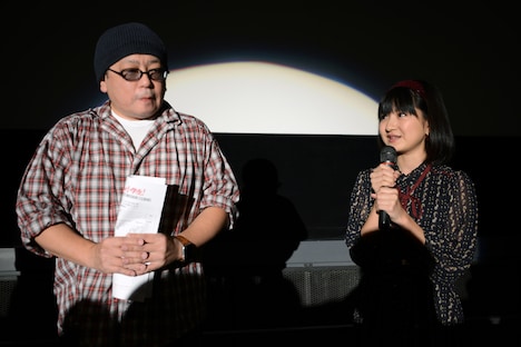 トークショーの様子。