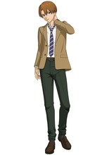 ニューロスーツを着用した張・剴・シュタイナー（CV：島崎信長）。