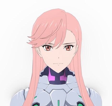 制作中のYouTuber・ミロの3Dモデル。