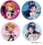 「ふたりはプリキュア 缶バッジ」4種